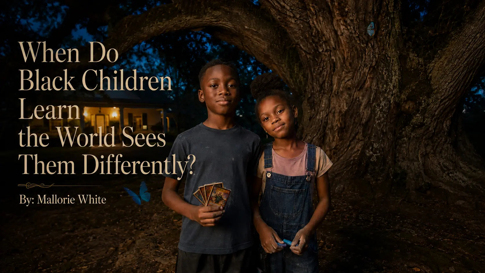 Growing Up Black: When Do Black Children Learn the World Sees Them Differently? MompreneurMal