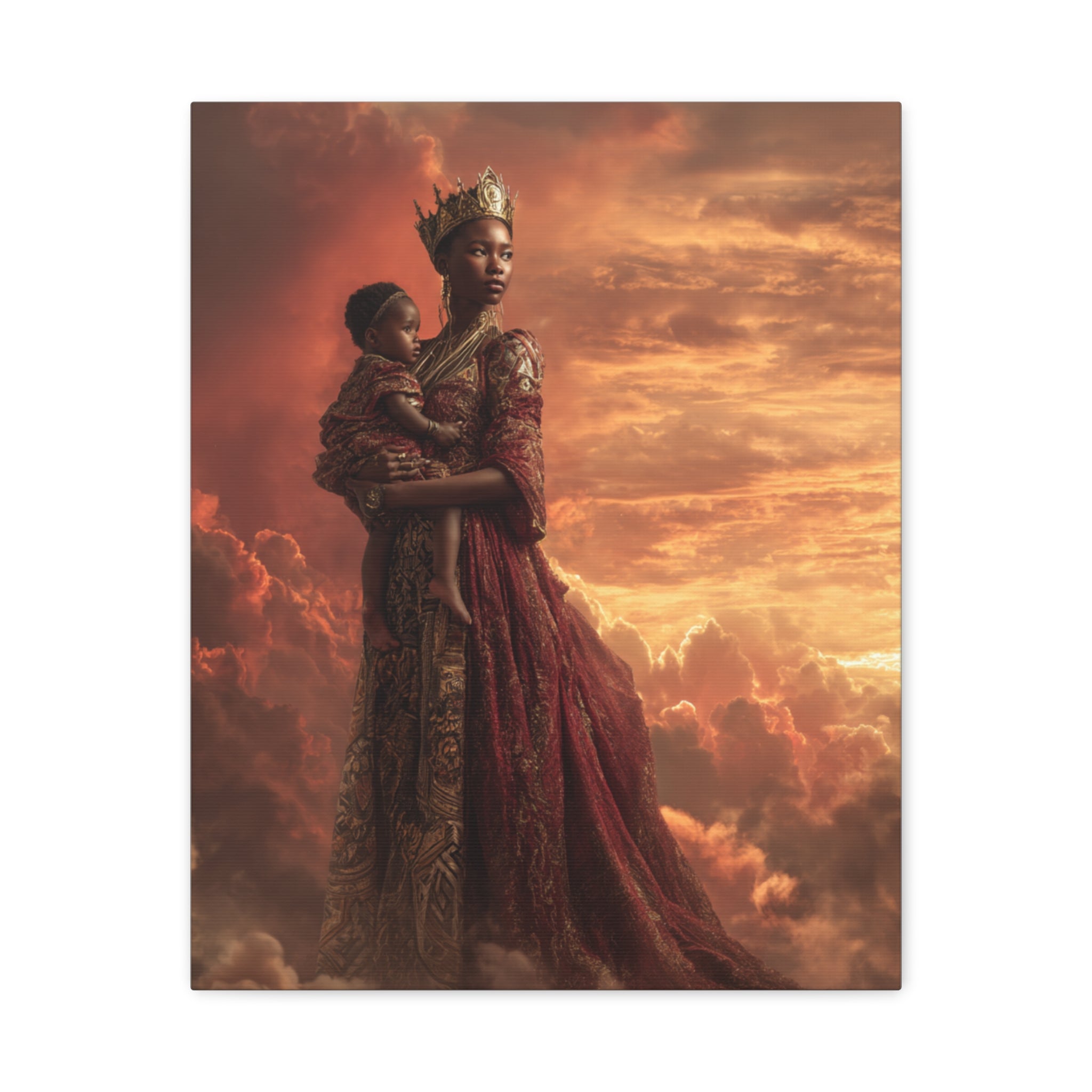 African Queen Mother Wall Art