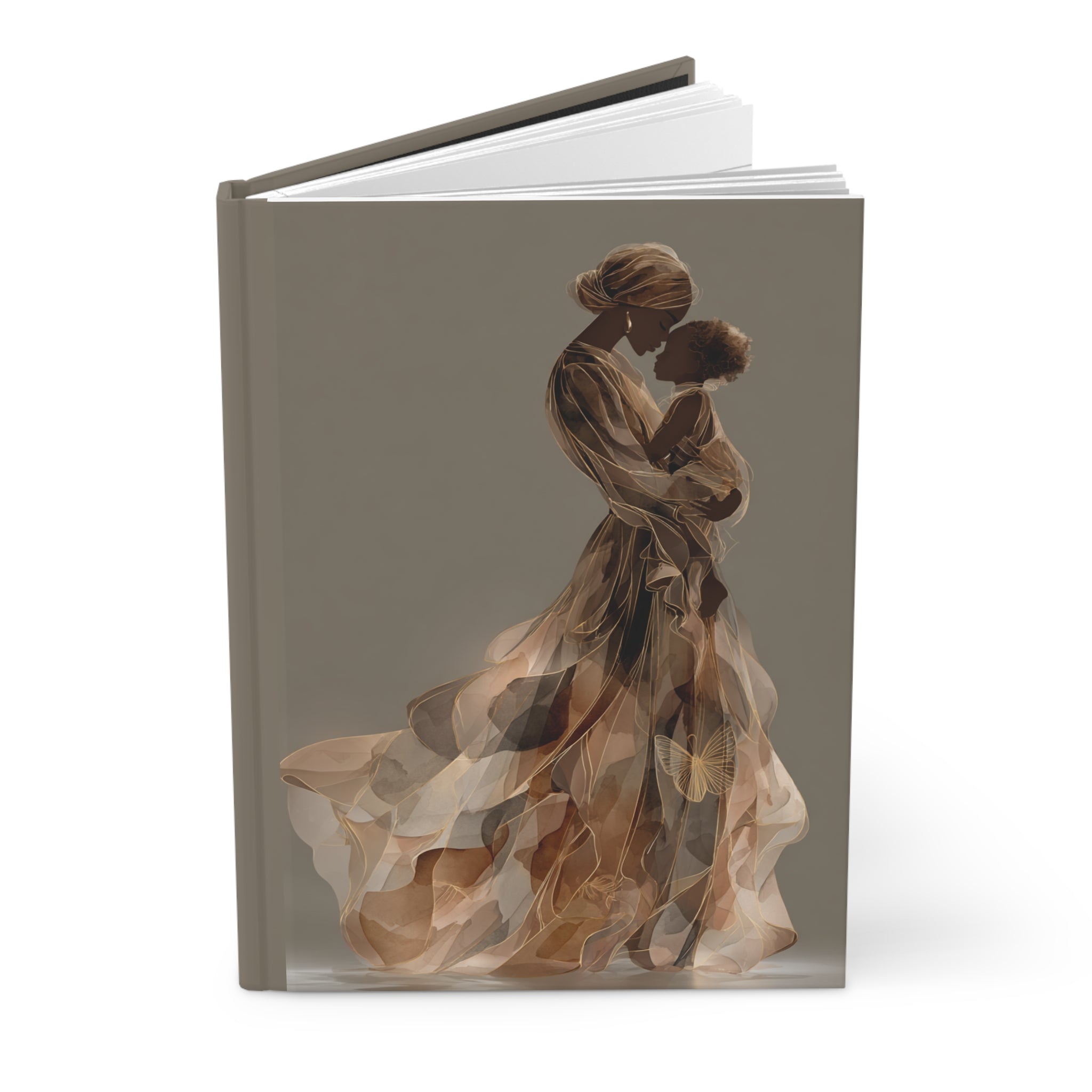 Legacy Journal for Mothers, Heirloom Memory Book, Guided Reflection Notebook, Gift for Mom, Keepsake Journal, Neutral Aesthetic Hardcover