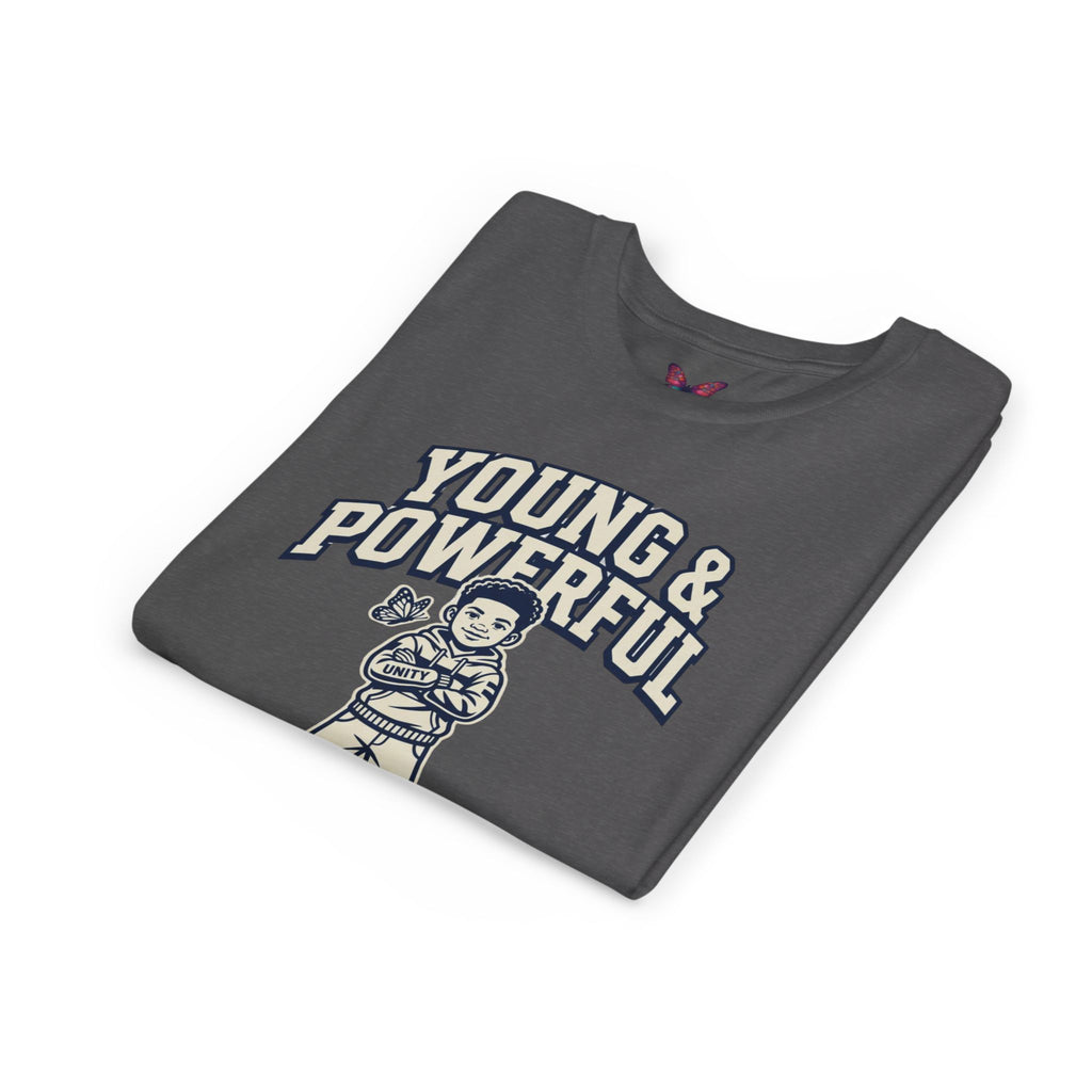 Young & Powerful Kids T-Shirt – Empowering Youth Graphic Tee