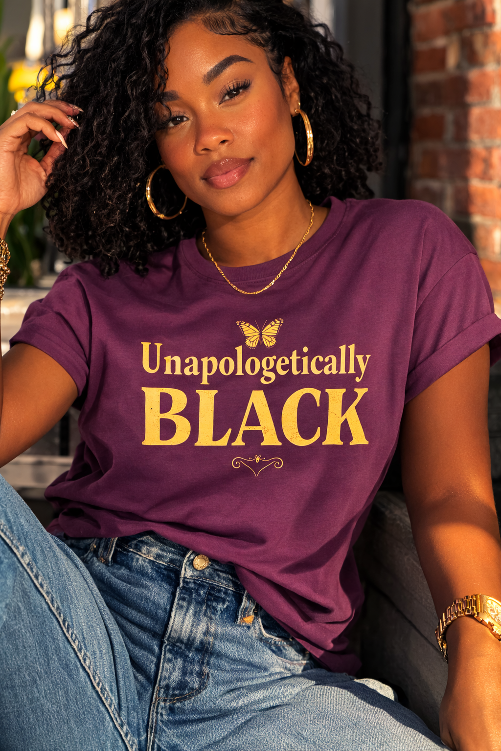 Unapologetically Black Shirt | Comfort Colors Vintage Tee | Black Pride Apparel | Melanin Empowerment