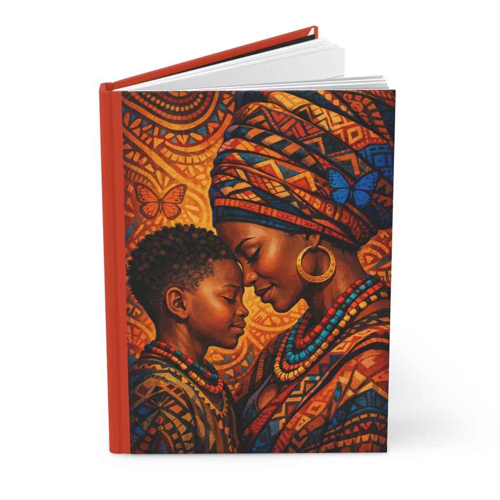 African Inspired Hardcover Journal – Cultural Notebook for Writing & Self Care
