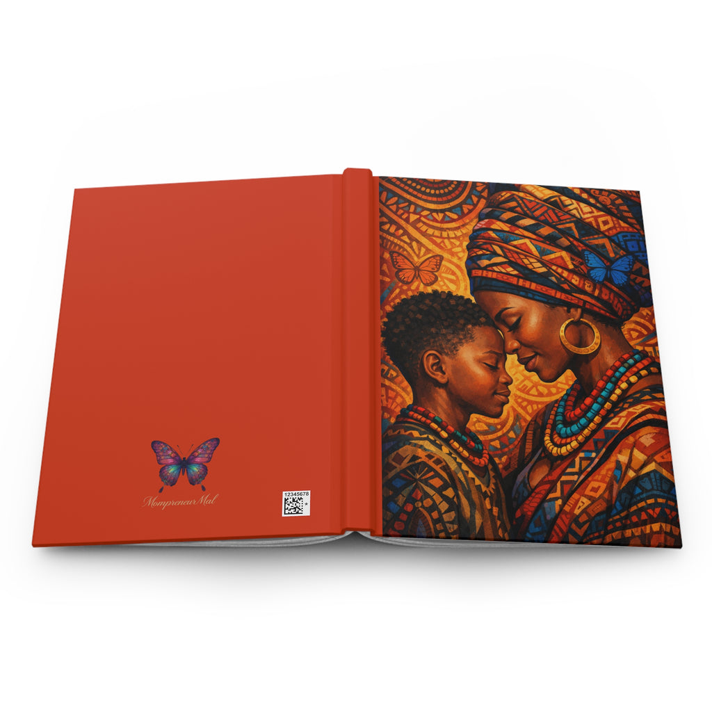 African Inspired Hardcover Journal – Cultural Notebook for Writing & Self Care
