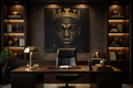 Regal King Portrait Wall Art