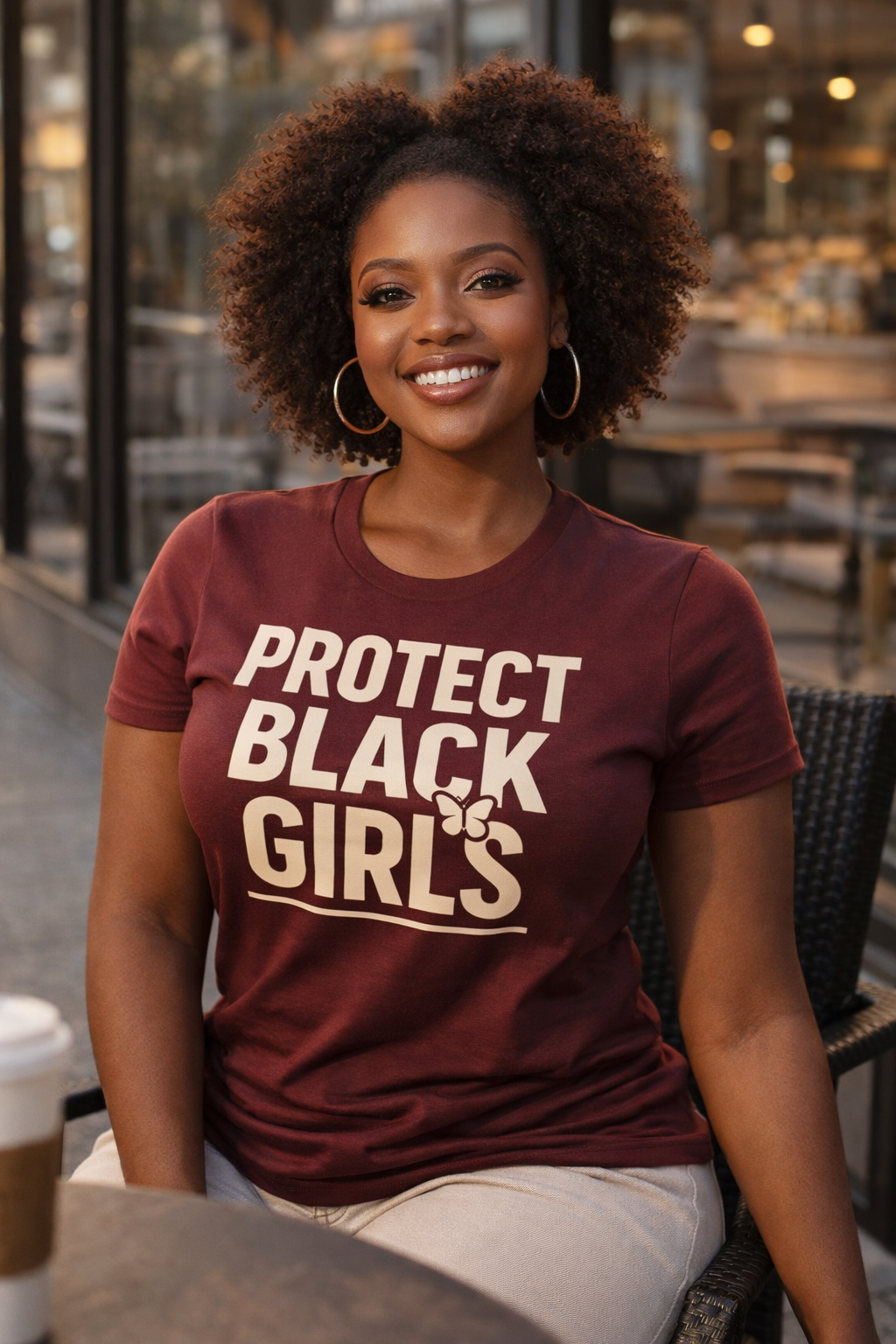 Protect Black Girls Shirt, Black Girl Magic Tee, Empowerment T Shirt for Women, Social Justice Graphic Tee, Melanin Pride Gift