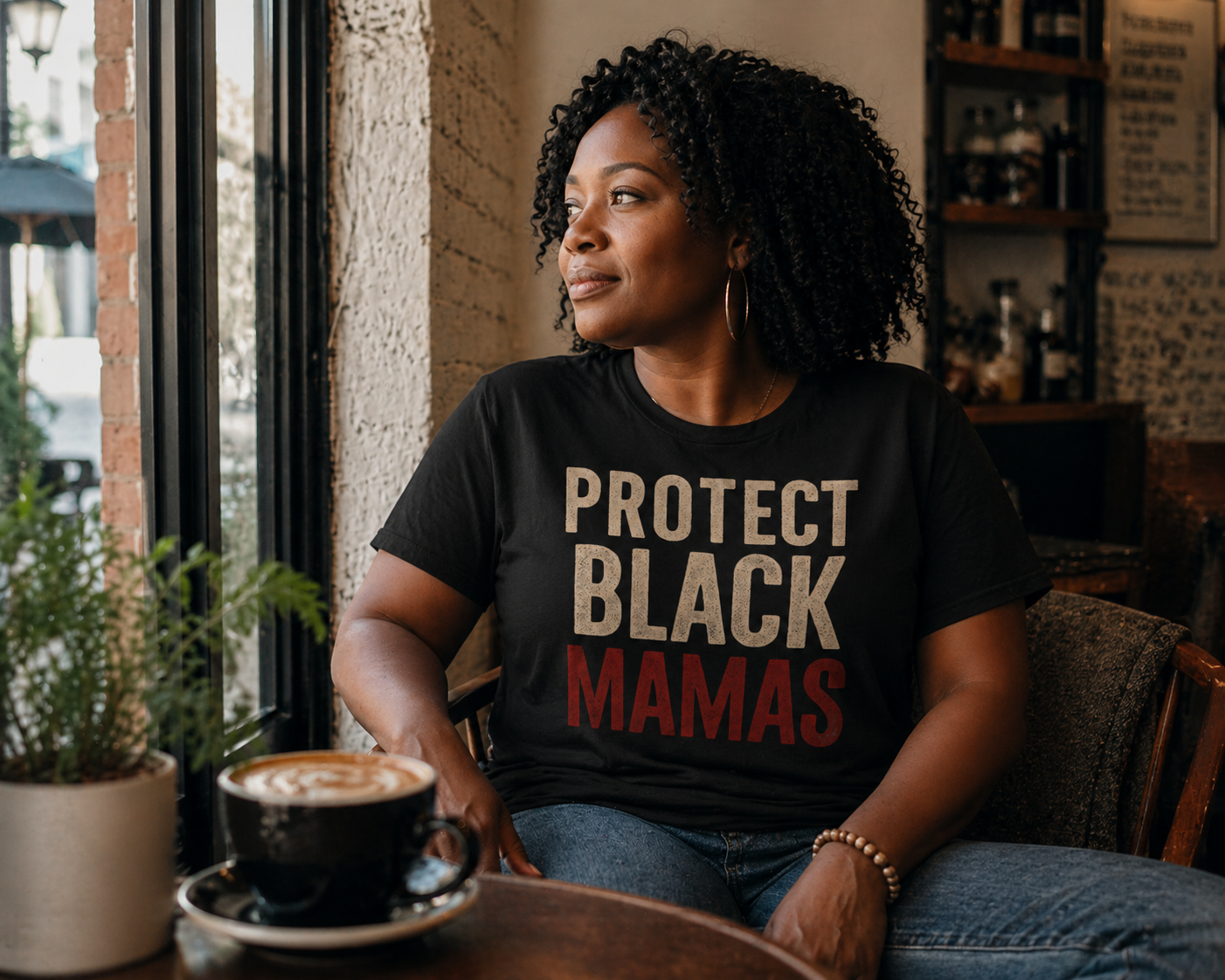 Protect Black Mamas T-Shirt — Empowerment Tee for Black Mothers & Allies