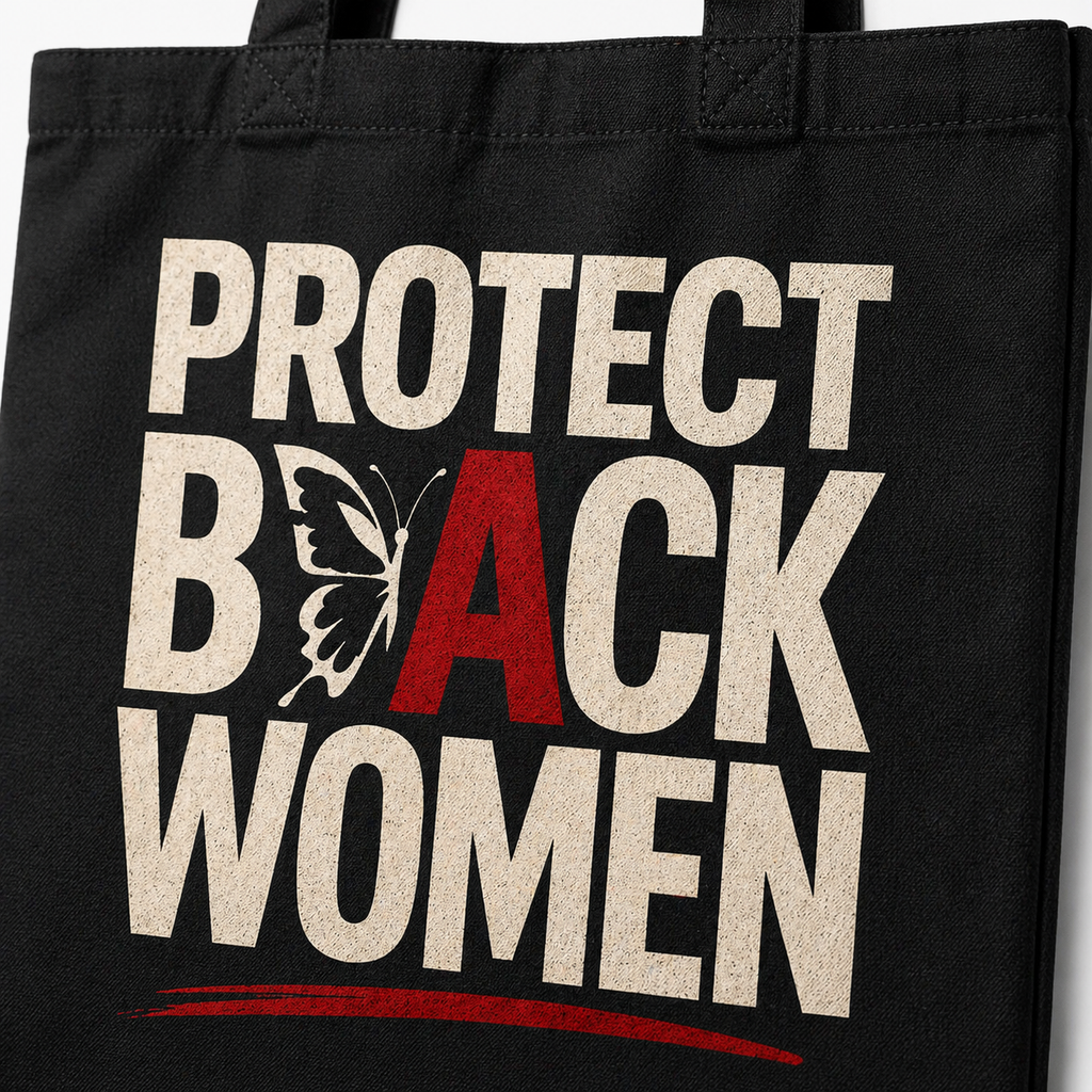 Protect Black Women Tote Bag, Black Lives Matter Bag, Feminist Tote, Social Justice Gift, Empowerment Canvas Bag, Activist Tote, Gift for Her