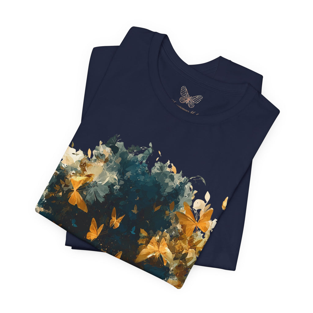 Black Girl Magic Butterfly Afro Graphic Tee