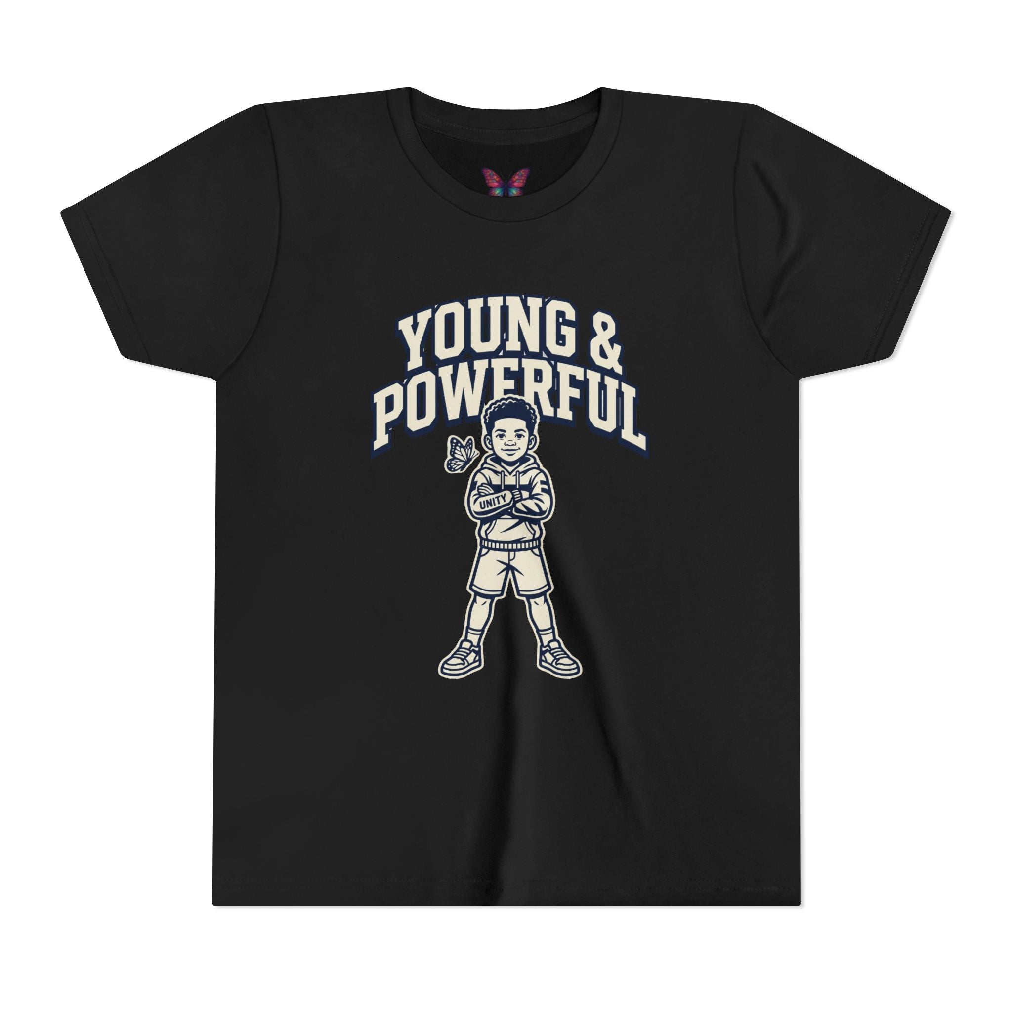Young & Powerful Kids T-Shirt – Empowering Youth Graphic Tee