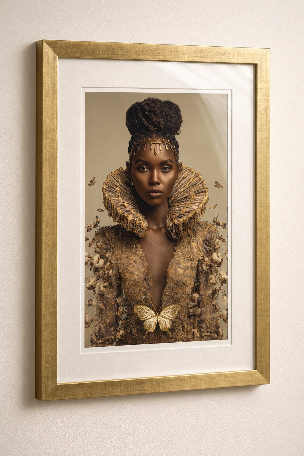 Black Queen Renaissance Wall Art