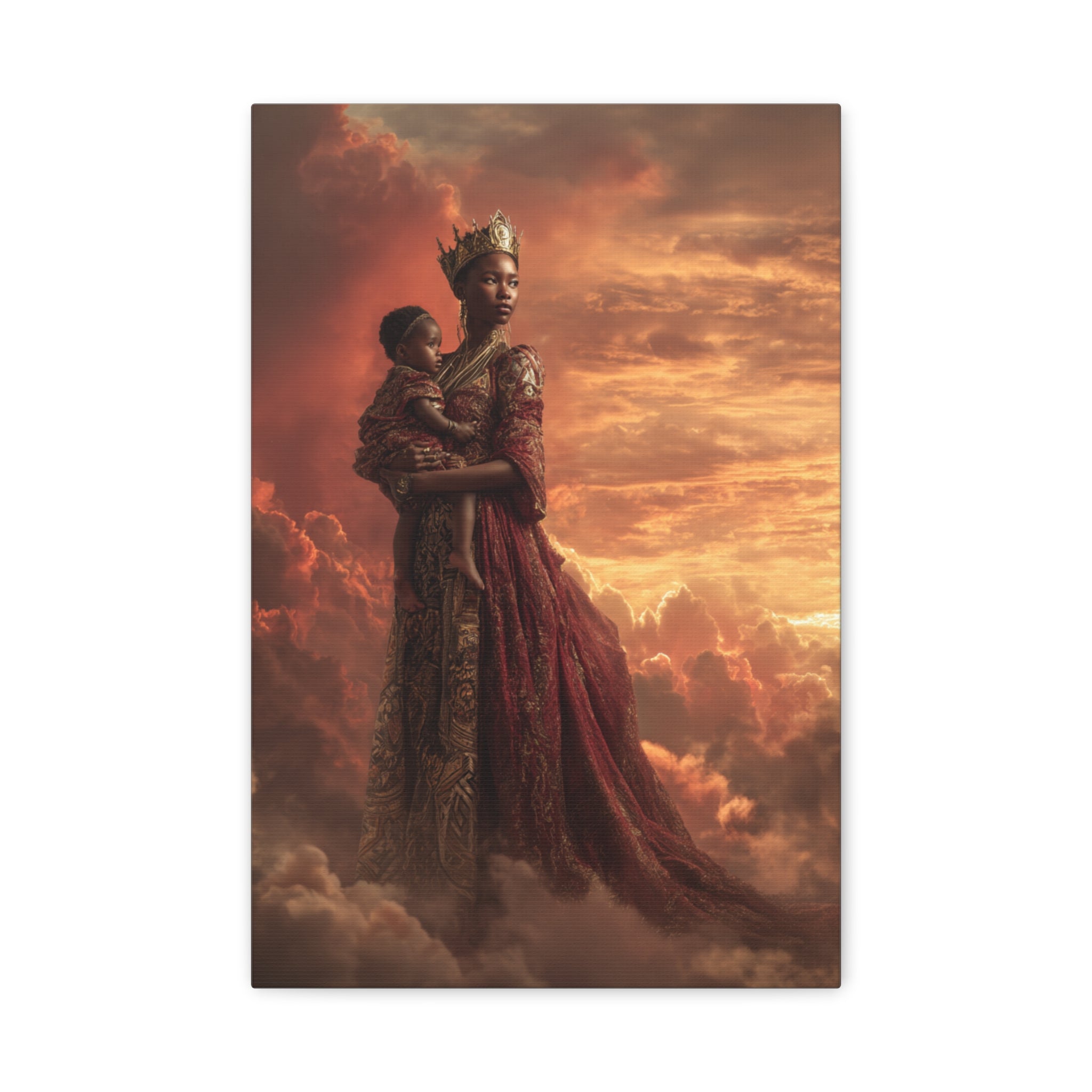 African Queen Mother Wall Art