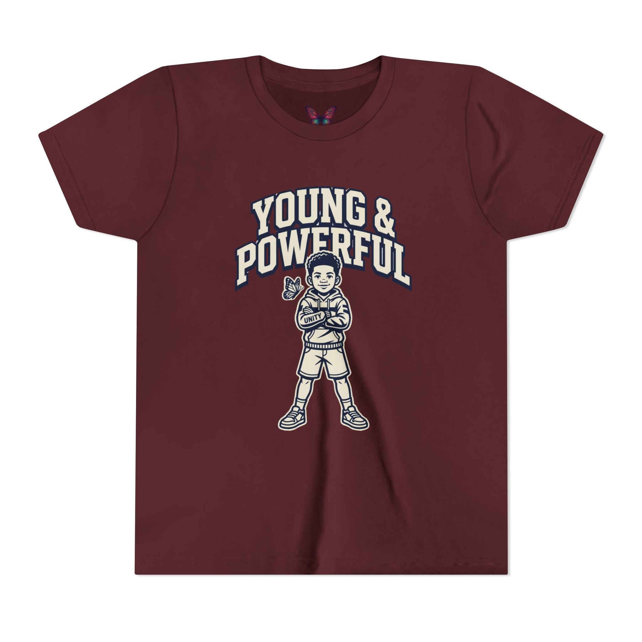 Young & Powerful Kids T-Shirt – Empowering Youth Graphic Tee