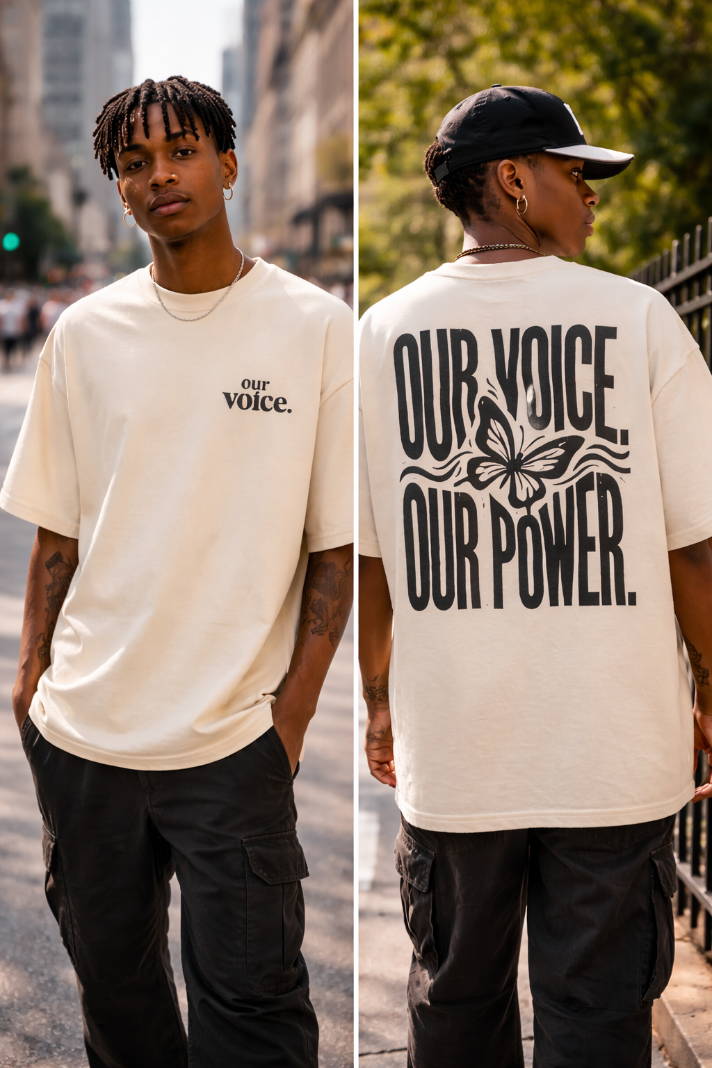 Our Voice Our Power Tee