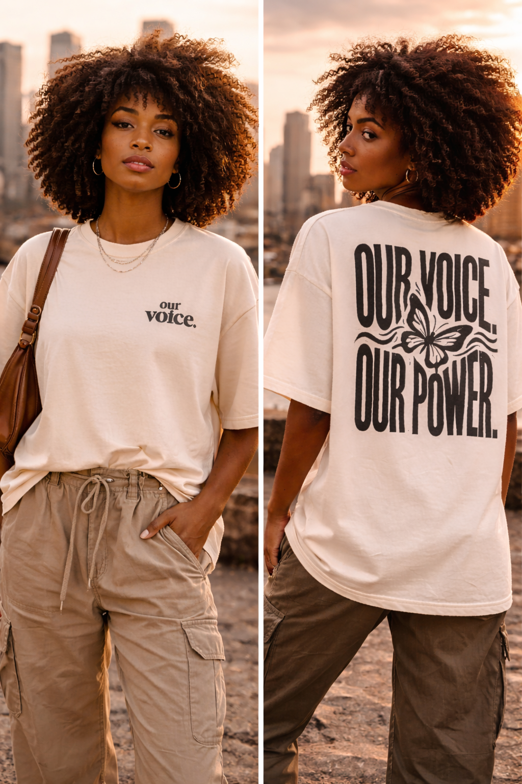 Our Voice Our Power Tee