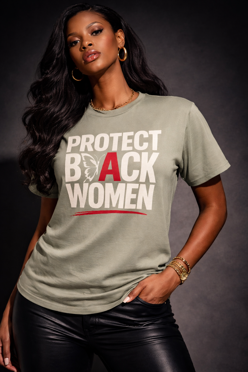Protect Black Women Shirt | Black Empowerment Graphic Tee | Statement