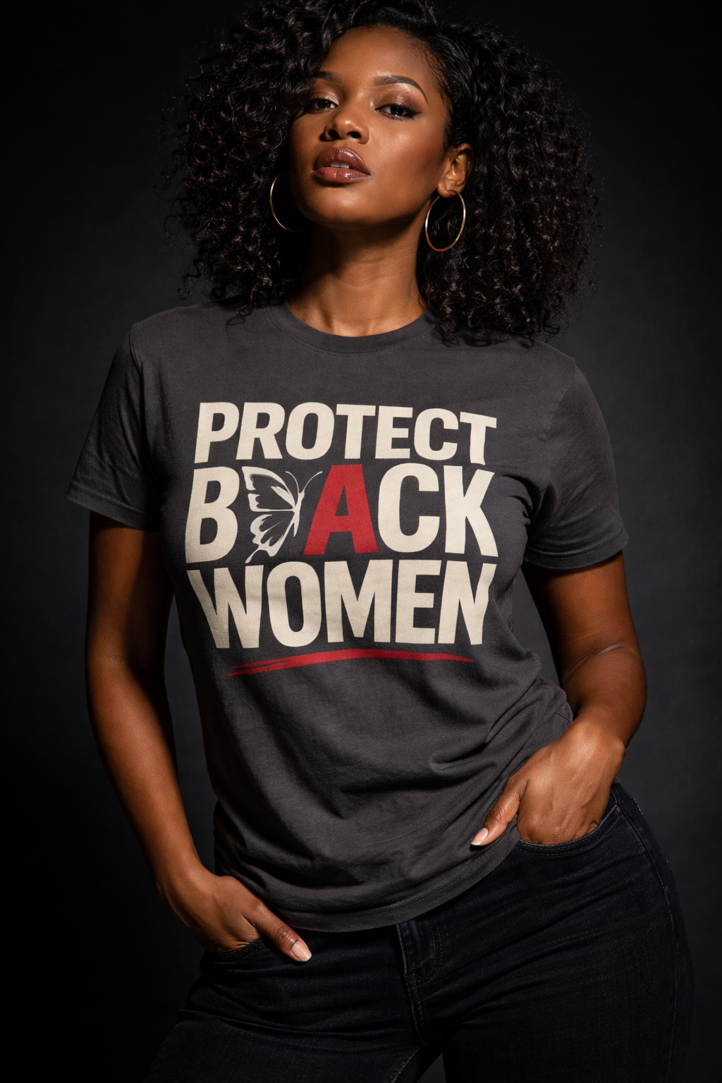 Protect Black Women Shirt | Black Empowerment Graphic Tee | Statement
