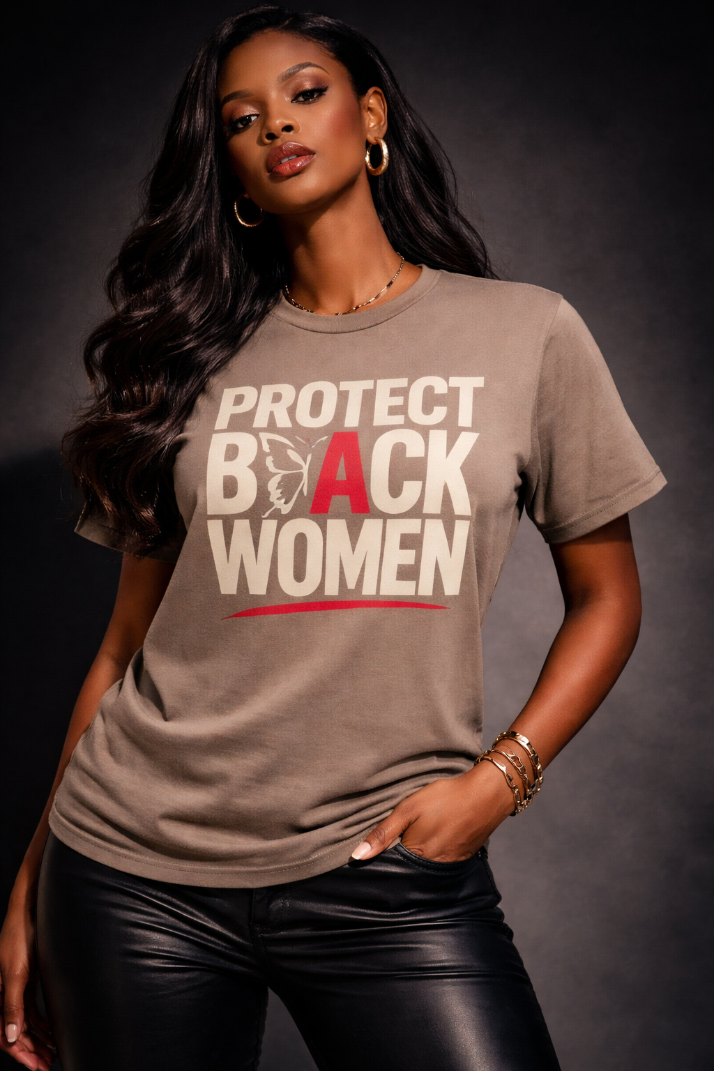 Protect Black Women Shirt | Black Empowerment Graphic Tee | Statement
