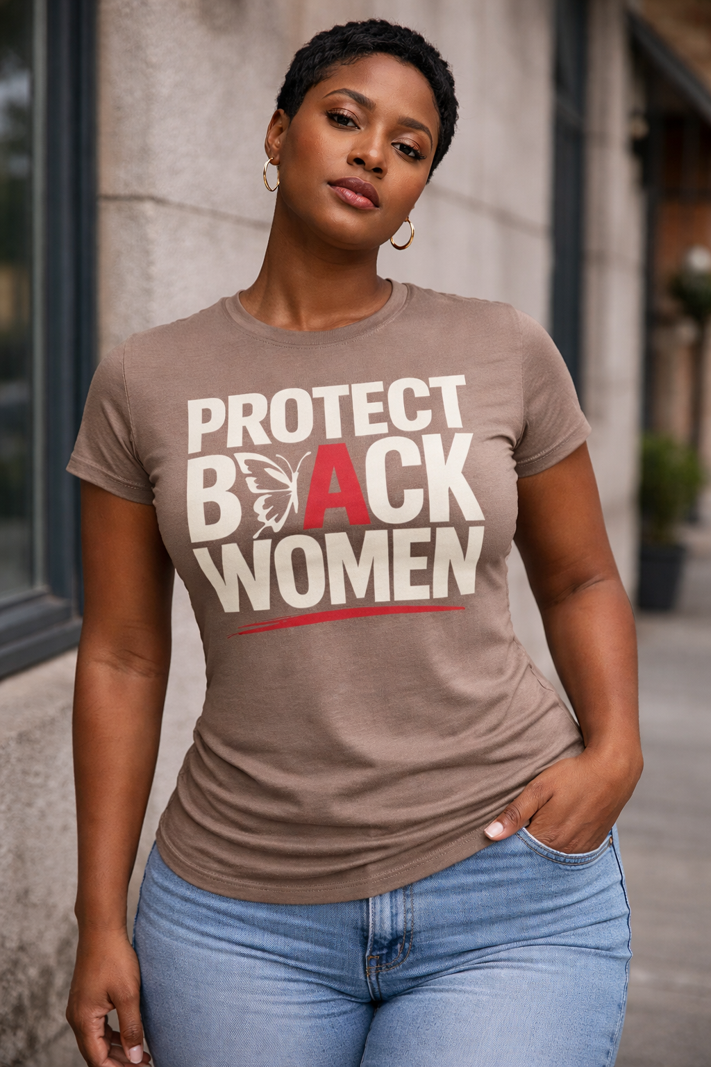 Protect Black Women Shirt | Black Empowerment Graphic Tee | Statement