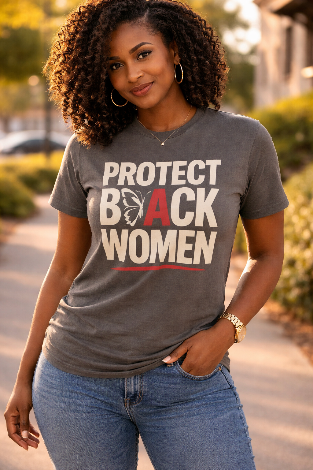 Protect Black Women Shirt | Black Empowerment Graphic Tee | Statement