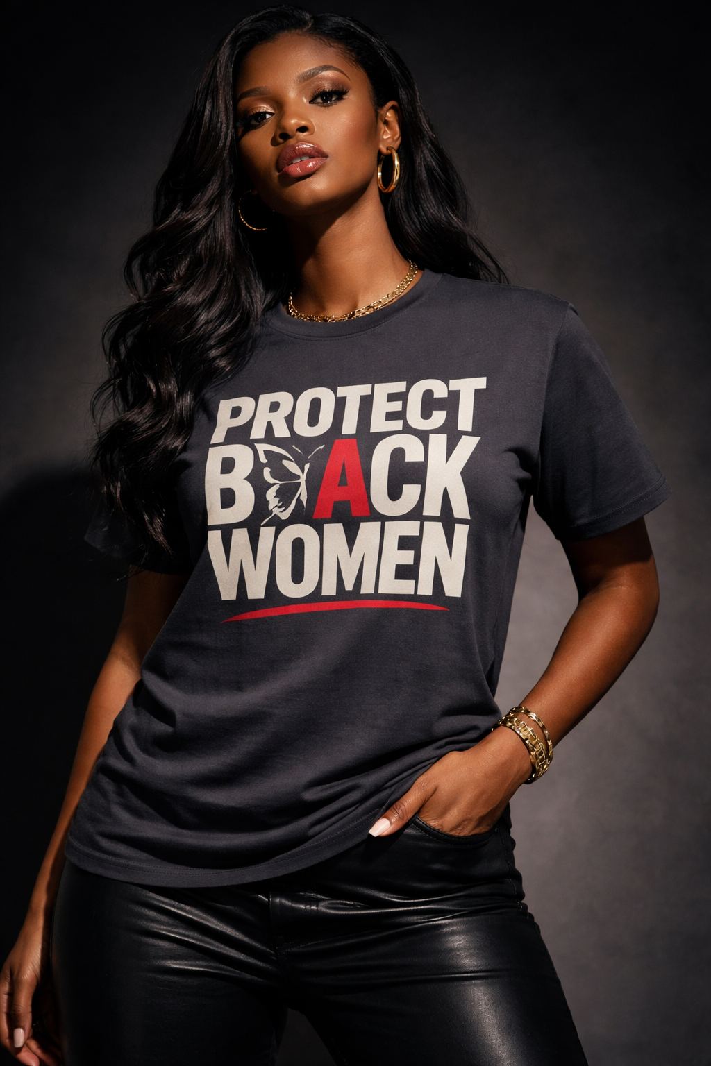 Protect Black Women Shirt | Black Empowerment Graphic Tee | Statement