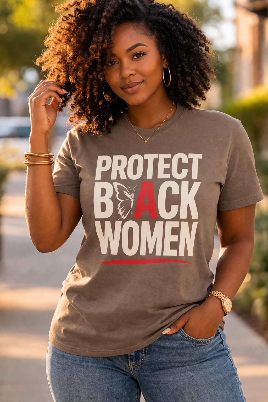 Protect Black Women Shirt | Black Empowerment Graphic Tee | Statement