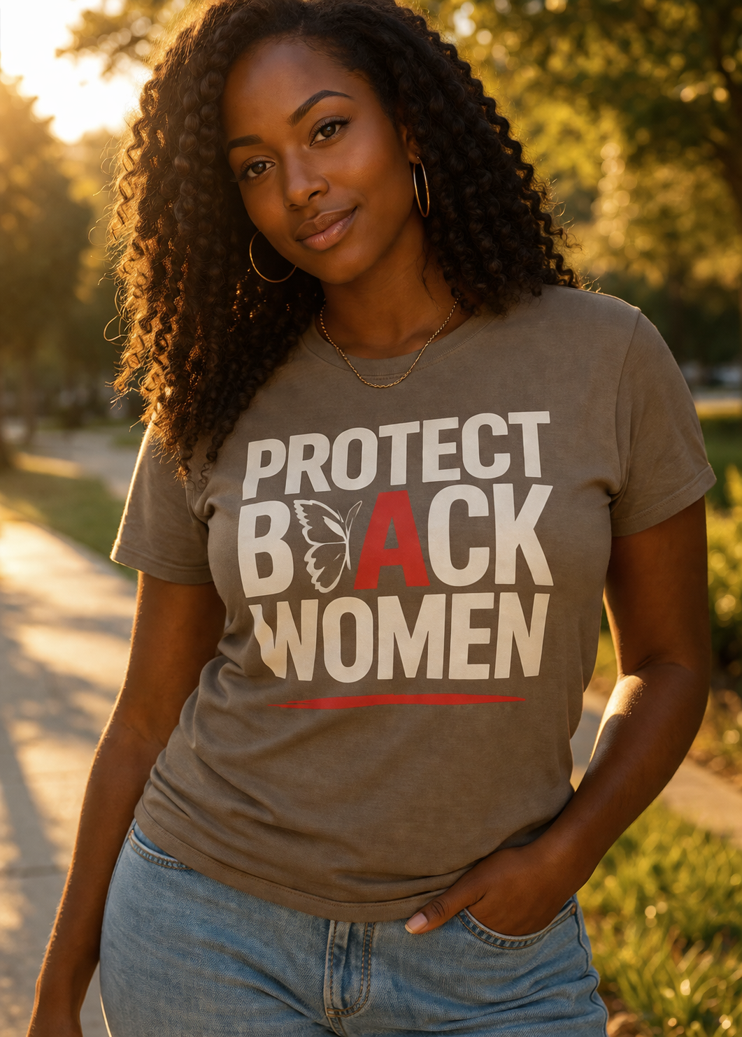 Protect Black Women Shirt | Black Empowerment Graphic Tee | Statement