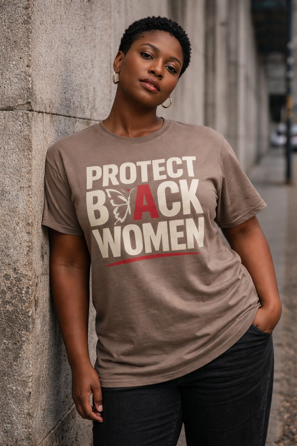 Protect Black Women Shirt | Black Empowerment Graphic Tee | Statement