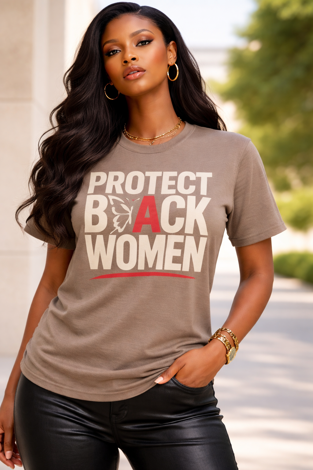 Protect Black Women Shirt | Black Empowerment Graphic Tee | Statement