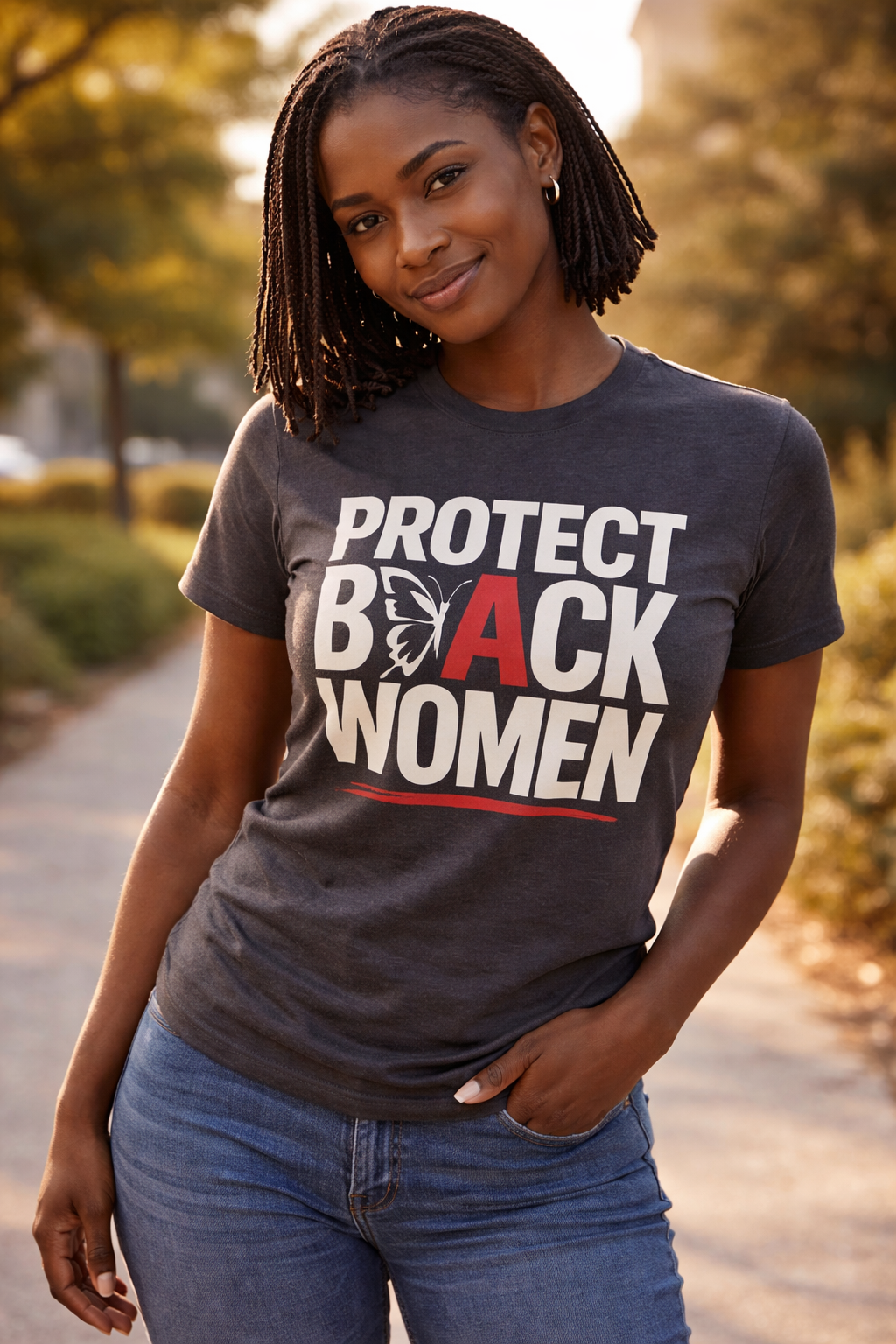 Protect Black Women Shirt | Black Empowerment Graphic Tee | Statement