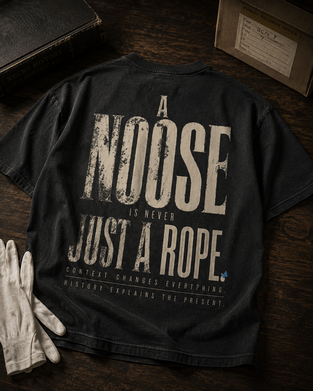 A Noose Is Never Just a Rope — Context Oversized Tee PODpartner