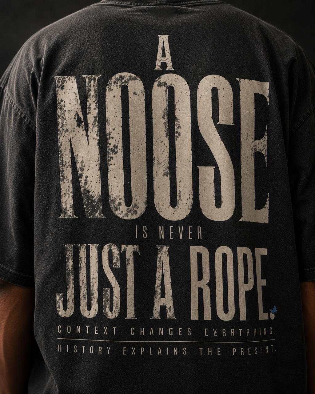 A Noose Is Never Just a Rope — Context Oversized Tee PODpartner
