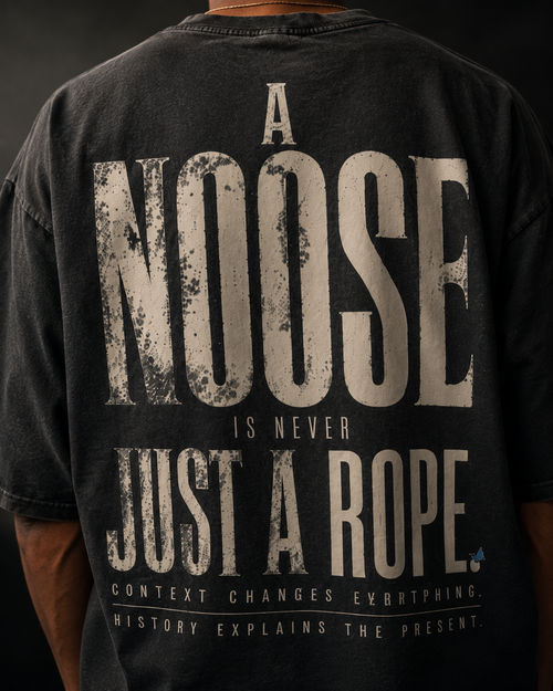 A Noose Is Never Just a Rope — Context Oversized Tee PODpartner