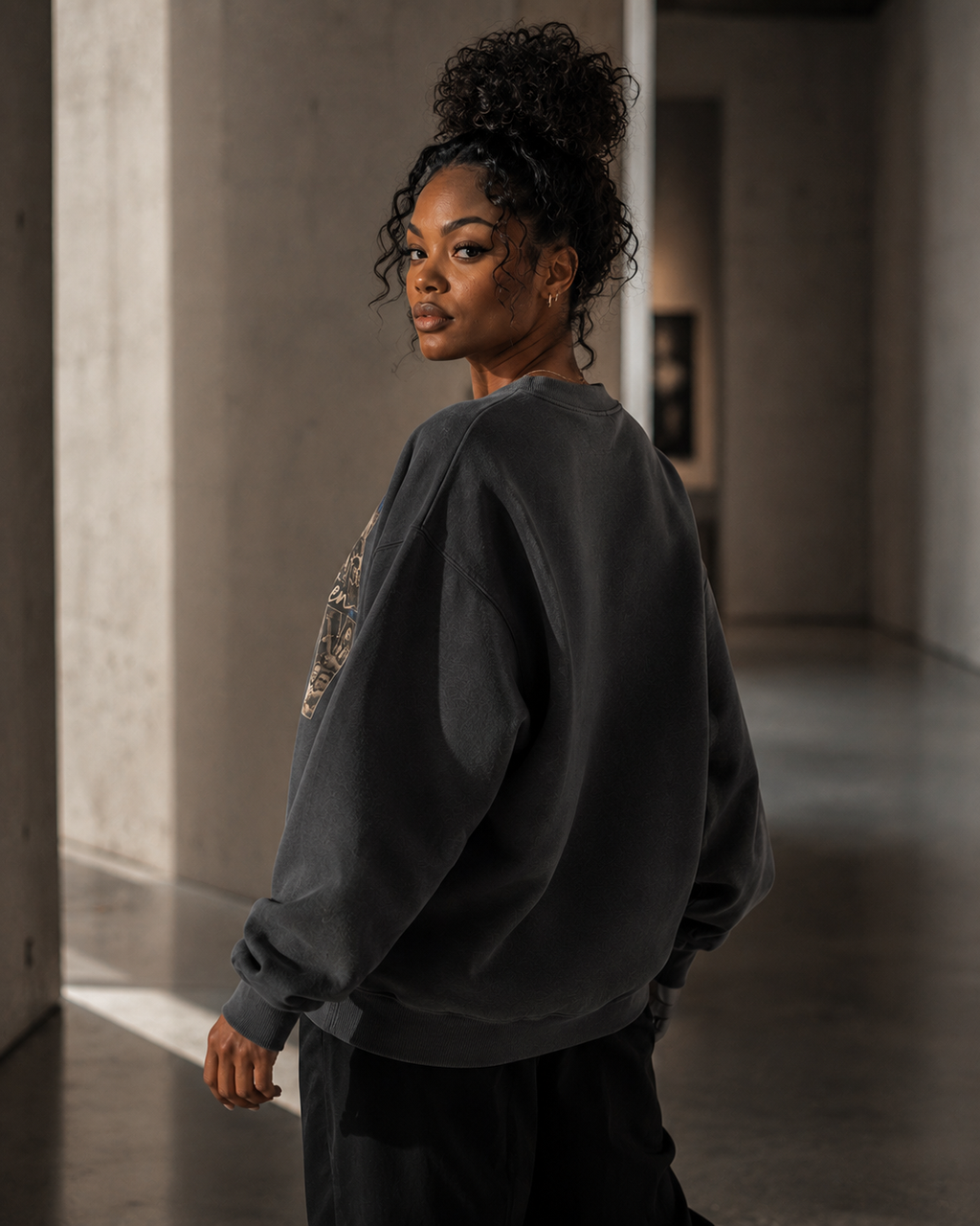 Black History Is Still Being Written — Oversized Archival Crewneck S PODpartner