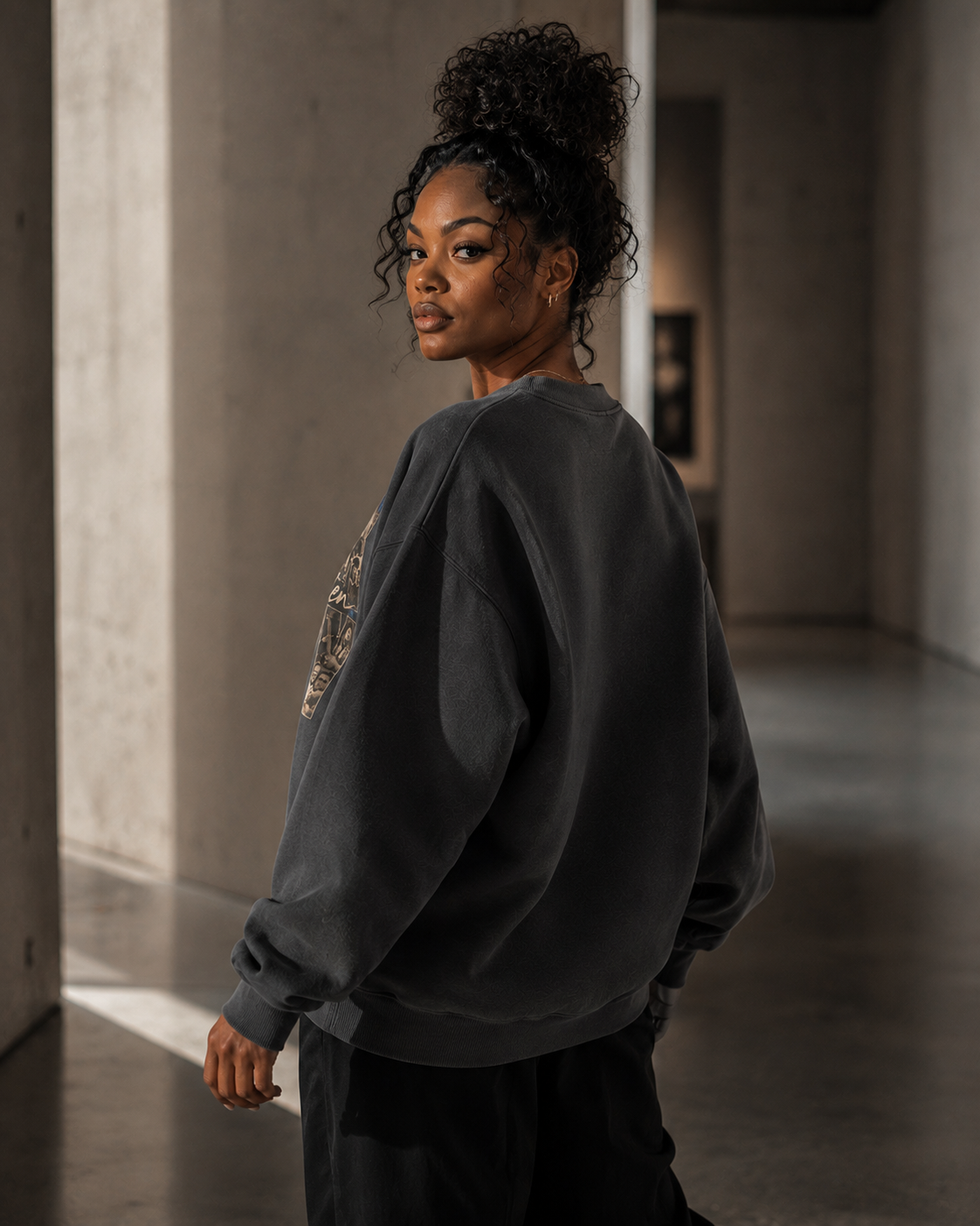 Black History Is Still Being Written — Oversized Archival Crewneck S PODpartner