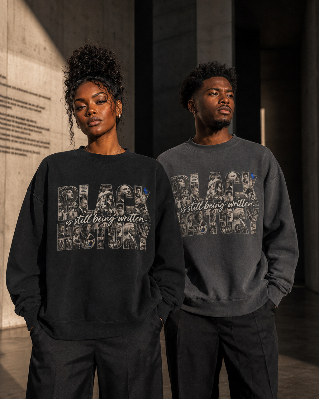 Black History Is Still Being Written — Oversized Archival Crewneck S PODpartner