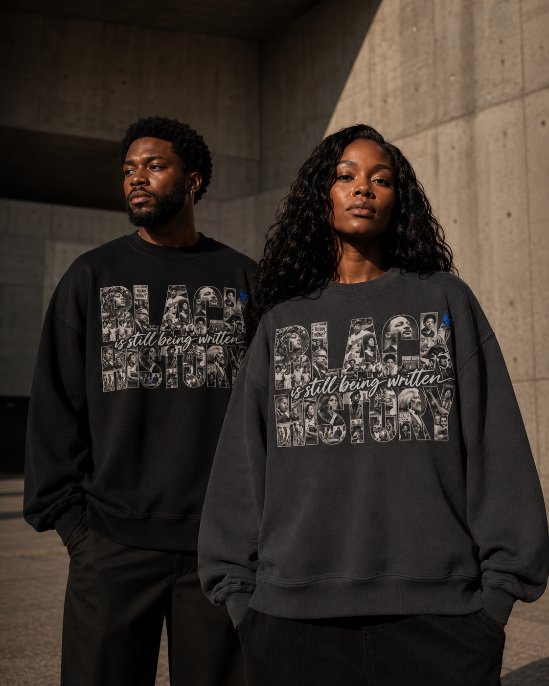Black History Is Still Being Written — Oversized Archival Crewneck S PODpartner