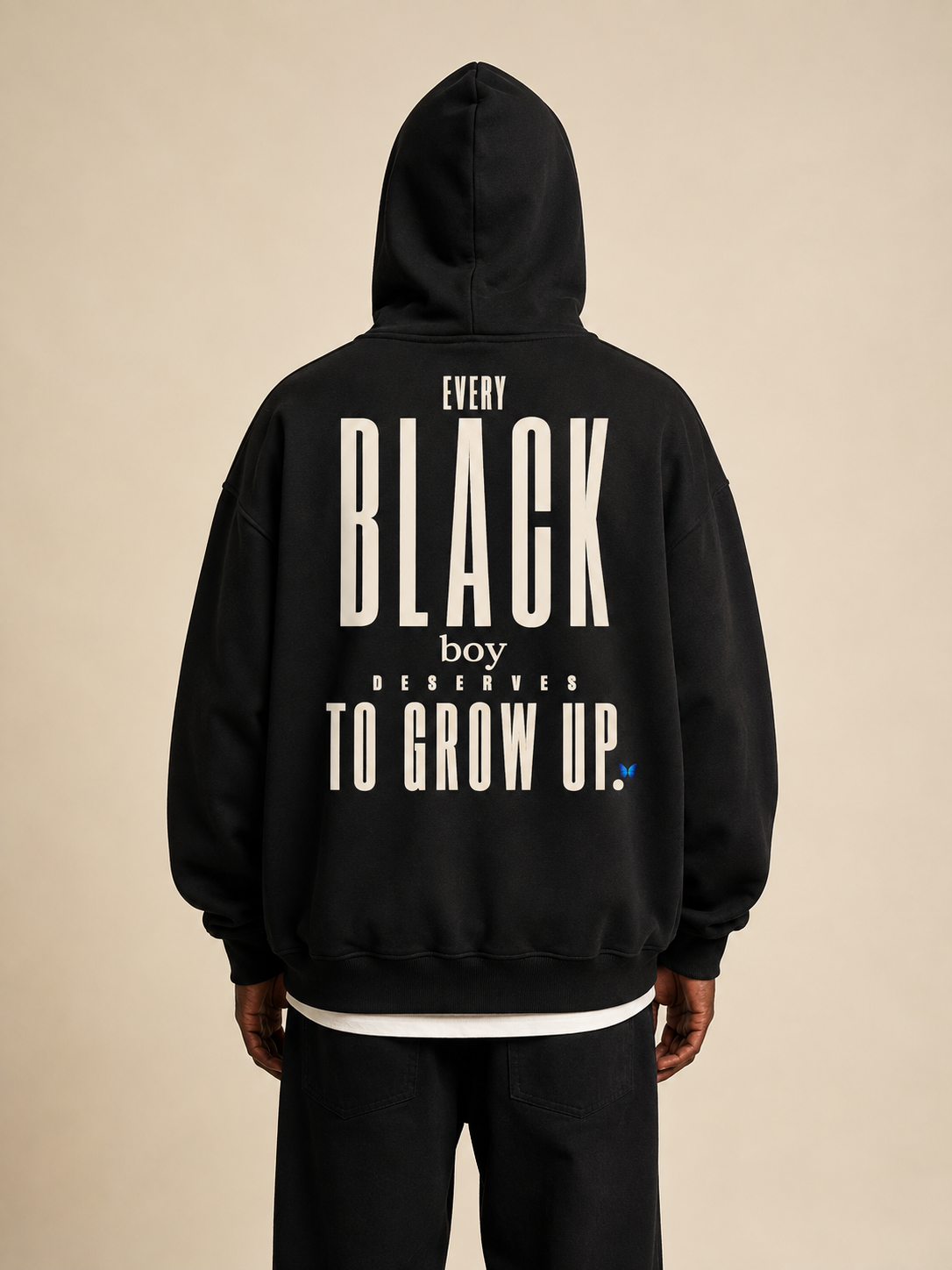 Every Black Boy Deserves to Grow Up Premium Oversized Hoodie PODpartner
