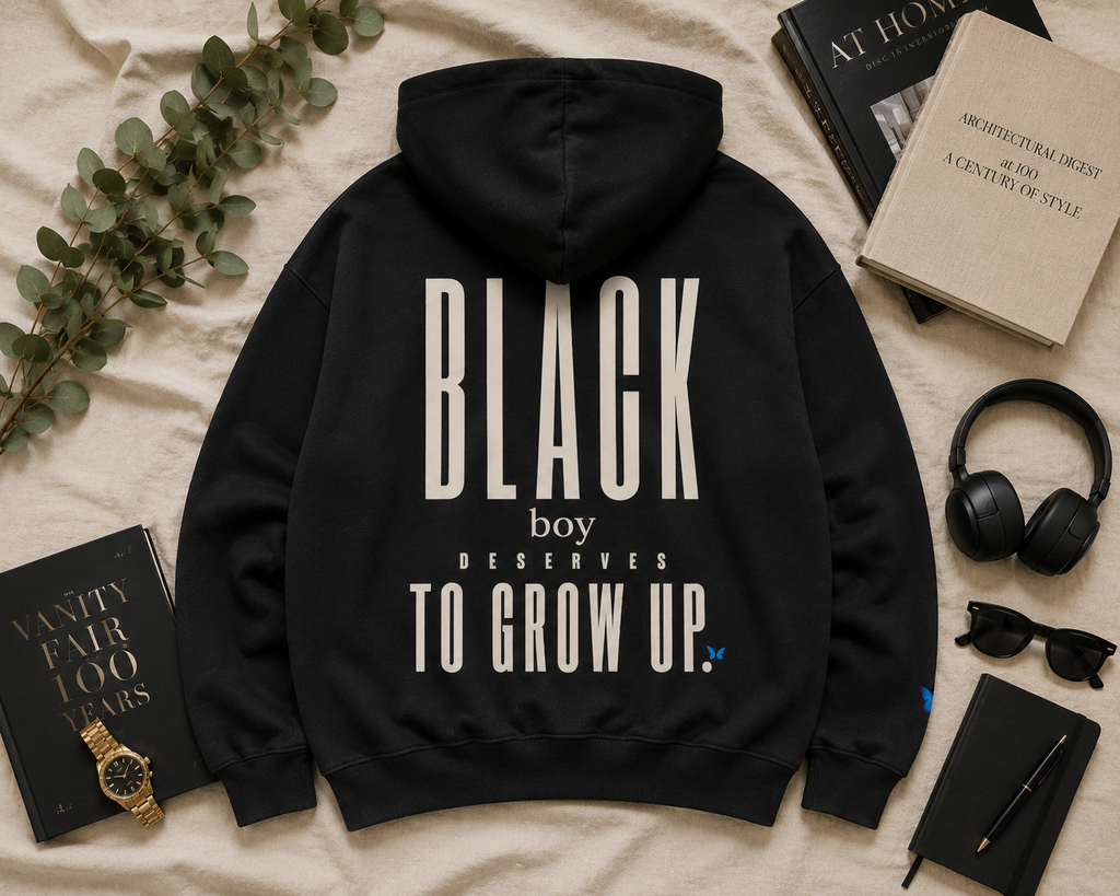 Every Black Boy Deserves to Grow Up Premium Oversized Hoodie PODpartner