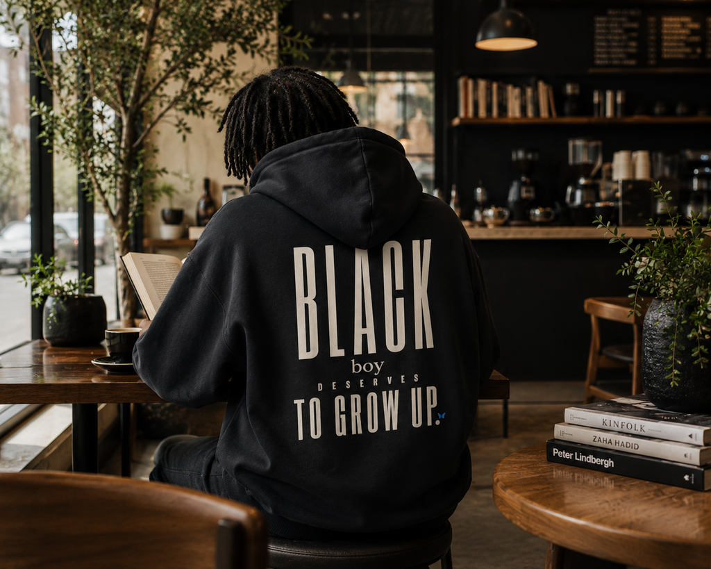 Every Black Boy Deserves to Grow Up Premium Oversized Hoodie PODpartner