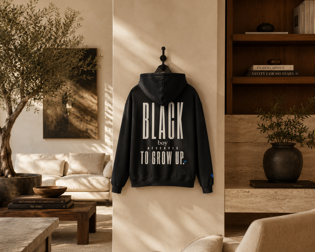 Every Black Boy Deserves to Grow Up Premium Oversized Hoodie PODpartner