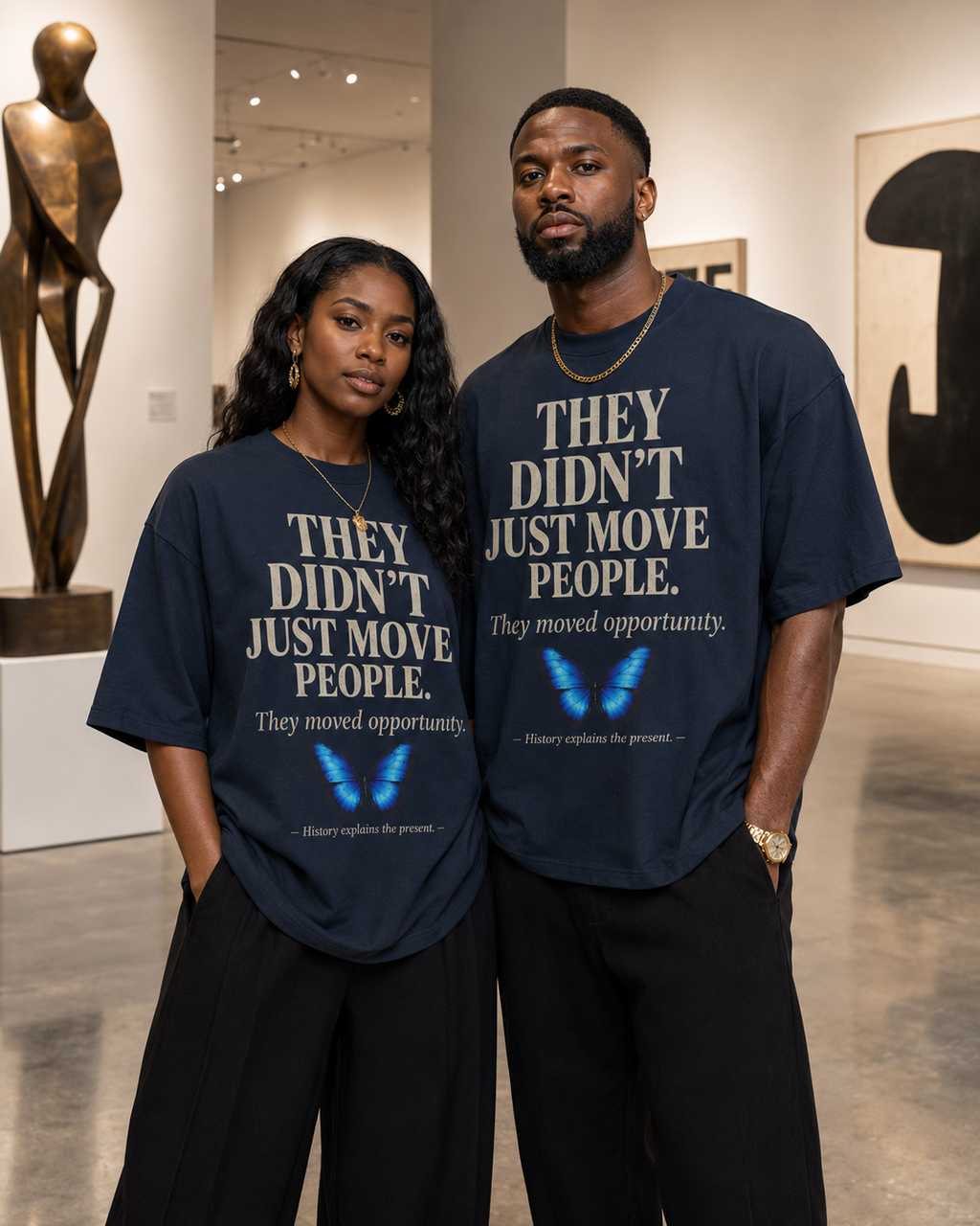 Urban Renewal Explained | “Negro Removal” History Graphic T-Shirt | History Explains the Present | Premium Oversized Heavyweight Tee