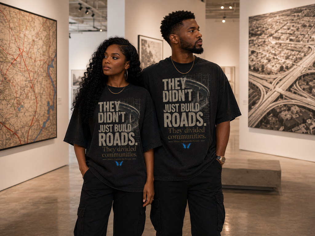 They Didn't Just Build Roads. They Divided Communities. | Premium Heavyweight History Tee