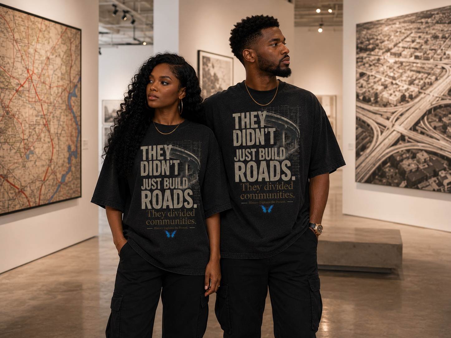 They Didn't Just Build Roads. They Divided Communities. | Premium Heavyweight History Tee