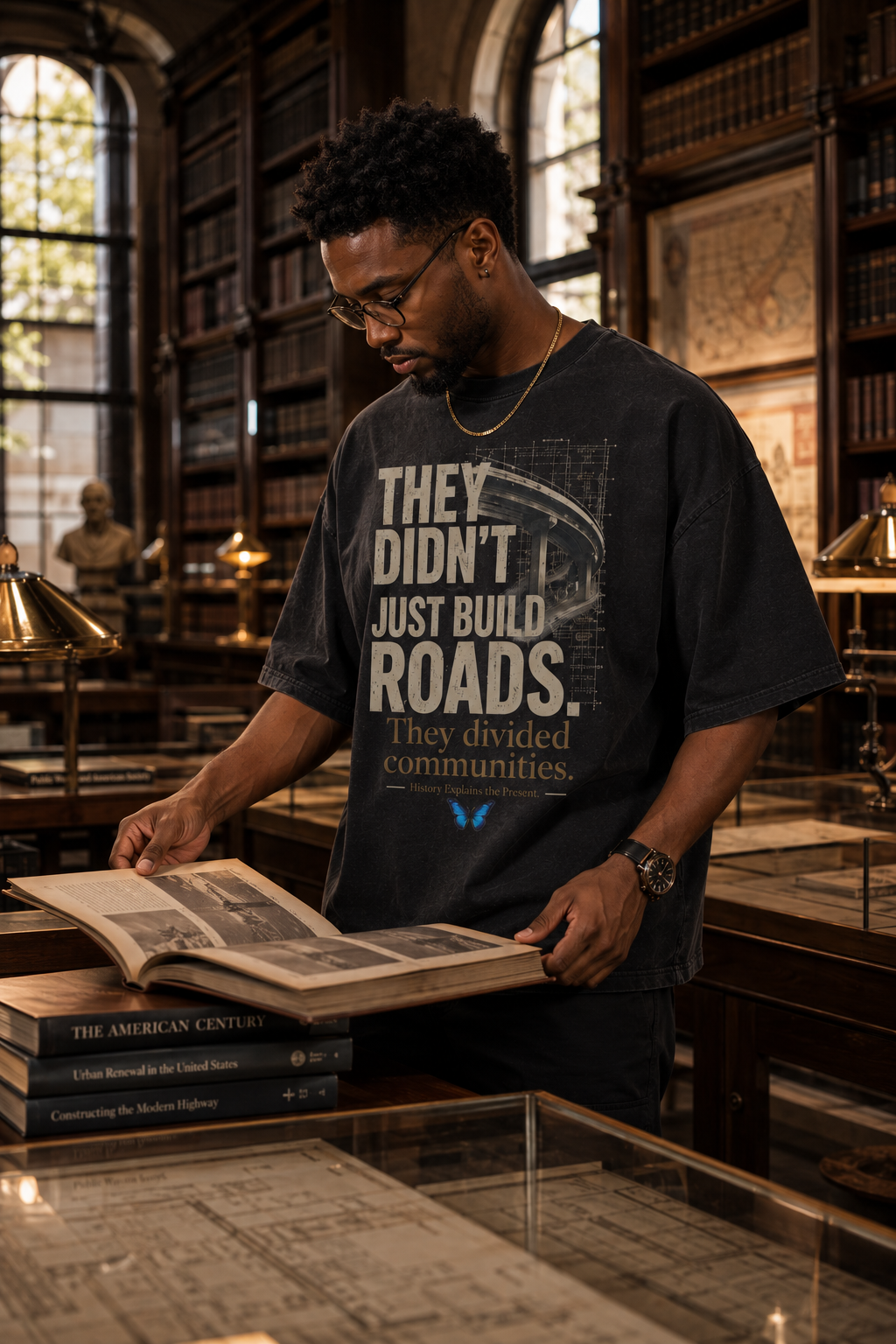 They Didn't Just Build Roads. They Divided Communities. | Premium Heavyweight History Tee