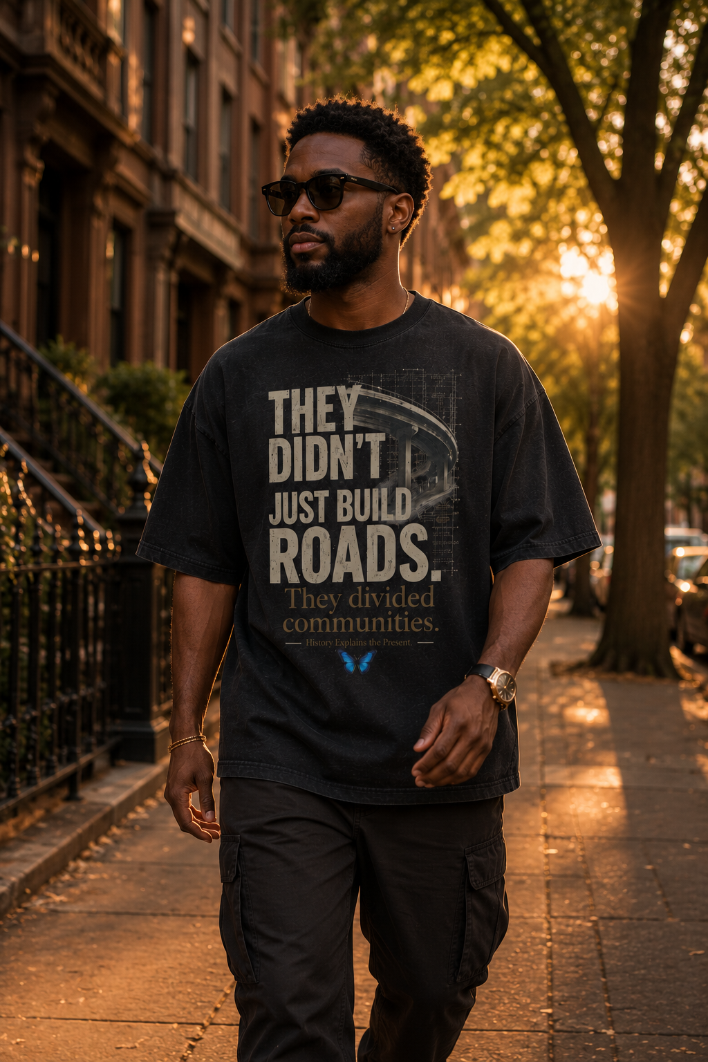 They Didn't Just Build Roads. They Divided Communities. | Premium Heavyweight History Tee