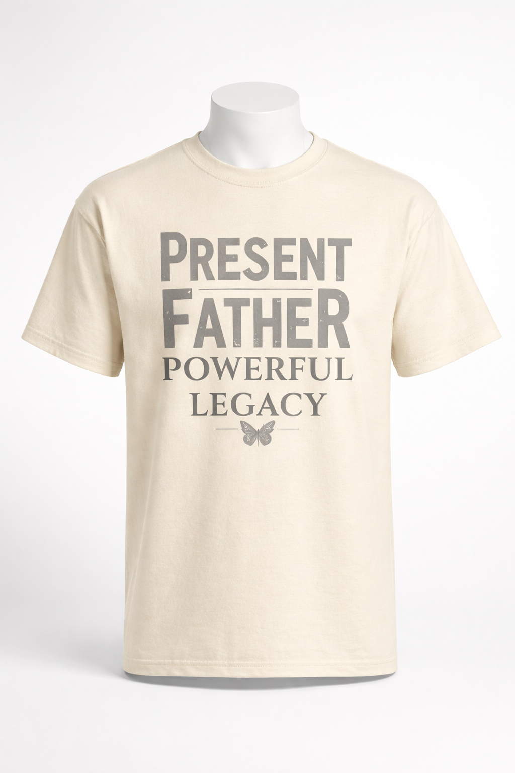 Camiseta Padre Presente Legado Poderoso