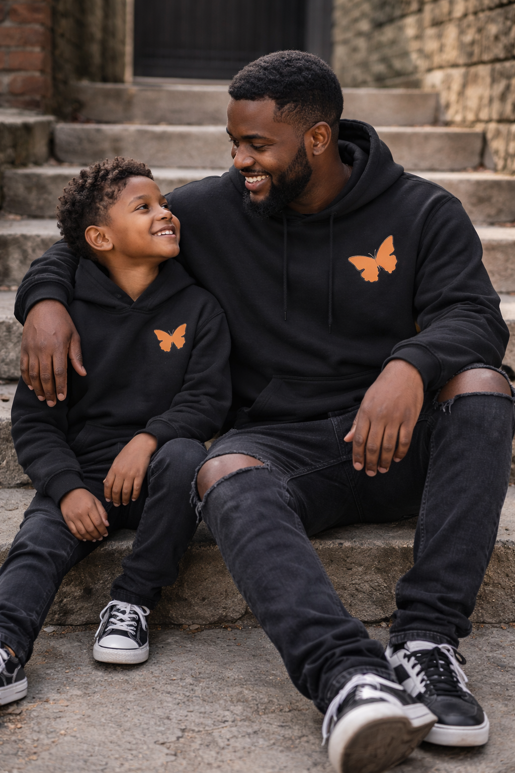 Sudadera con capucha "Raising Legacy" – Sudadera con capucha de estilo urbano sobre la paternidad