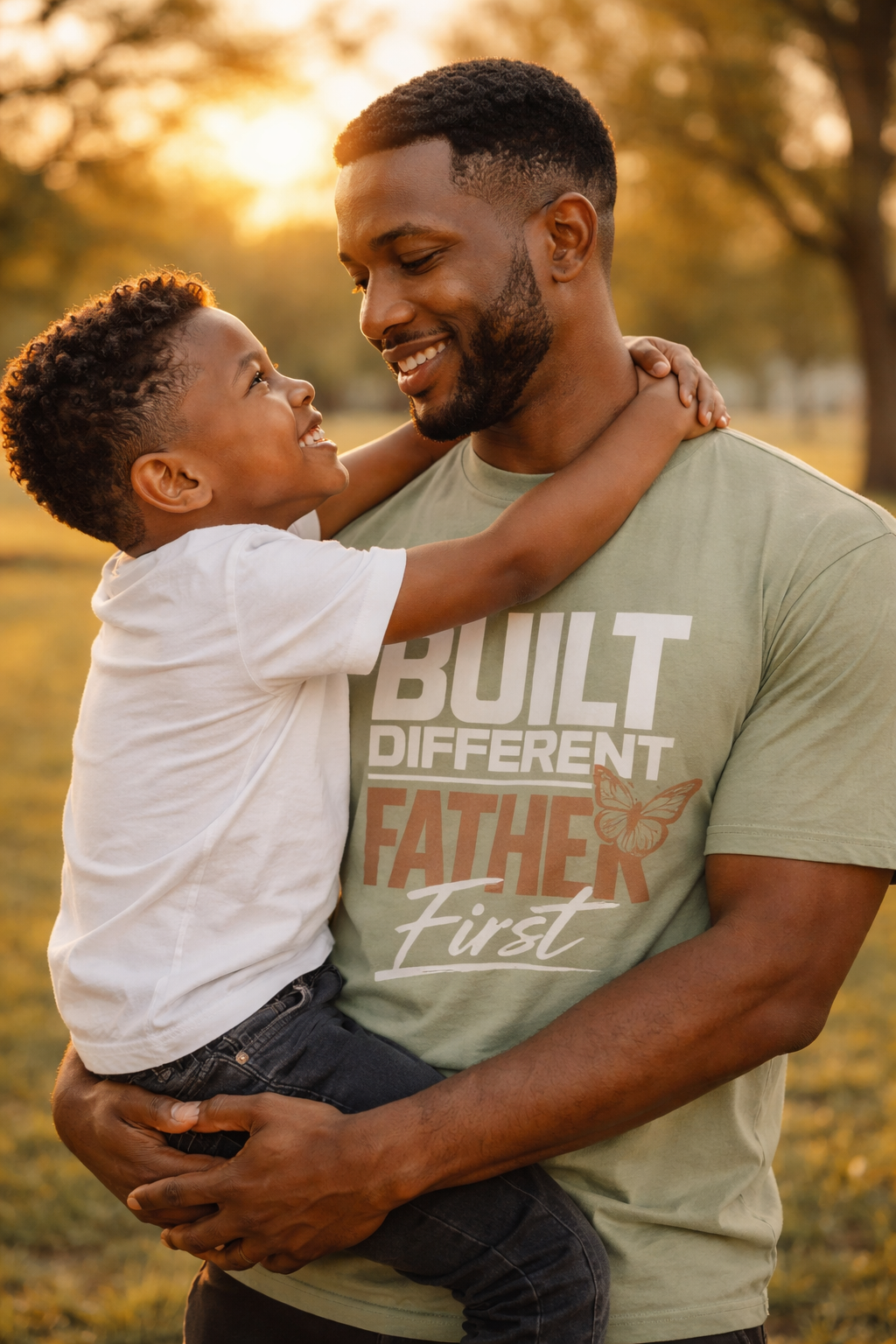 Camiseta "Padre Diferente Primero" | Camiseta Premium de Vida de Papá