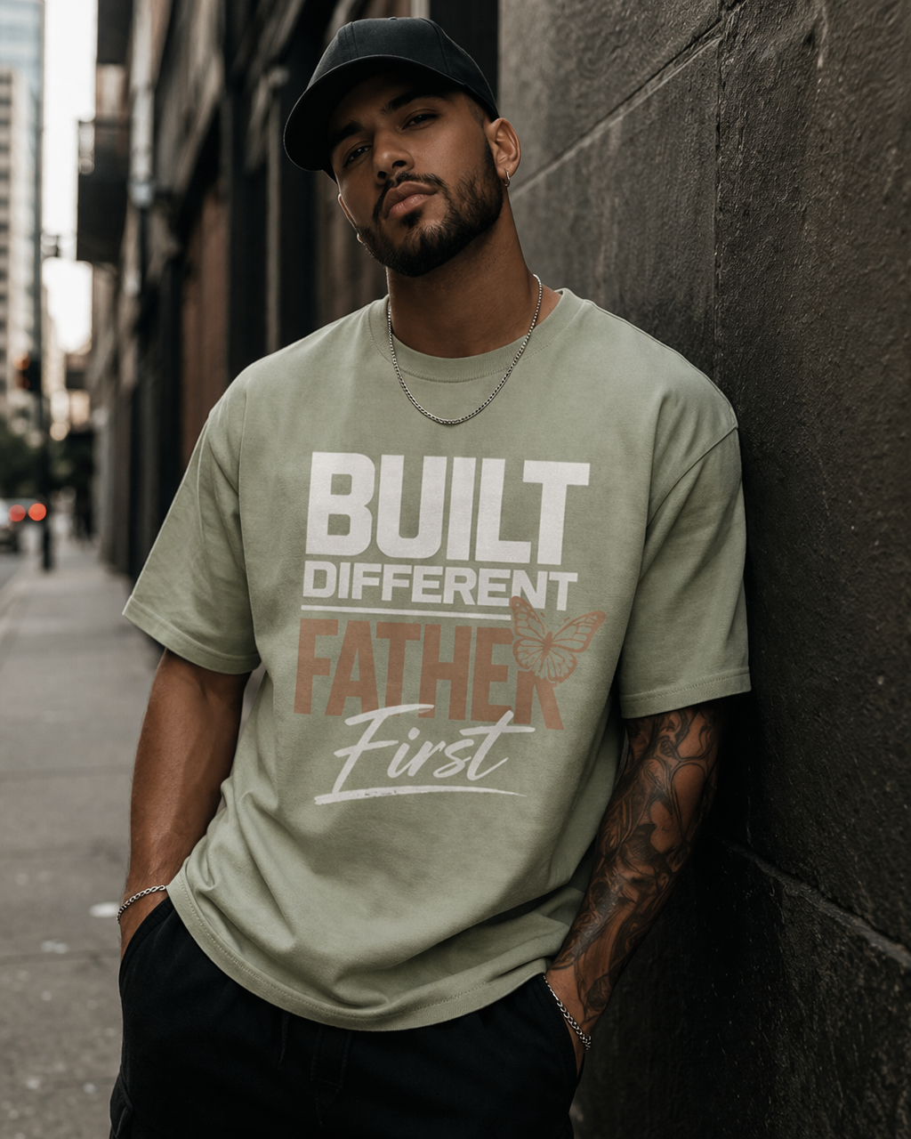 Camiseta "Padre Diferente Primero" | Camiseta Premium de Vida de Papá
