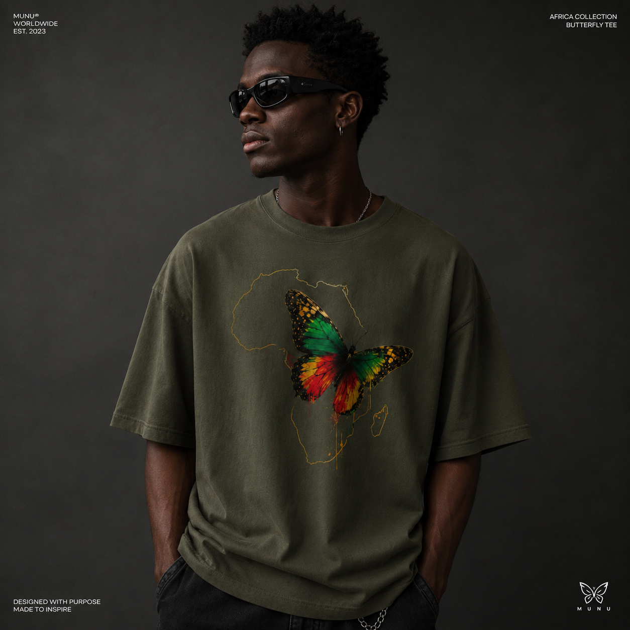 Butterfly Transformation Graphic Tee | Mindset Streetwear